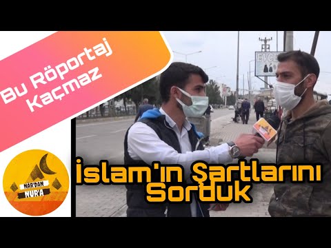 Vatandaşlara İslam'ın Şartlarını Sorduk!!! | Sokak Röportajı