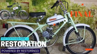 Amazing restoration of old soviet motorcycle . FINAL( RİGA 13 Restoration)