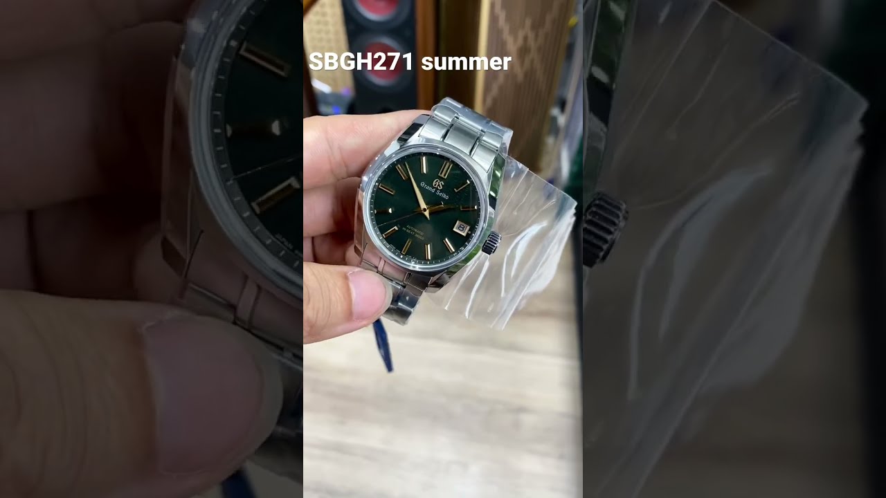 Luôn HOT] Grand Seiko SBGH271 Summer Hi-beat 9s85 case 62gs