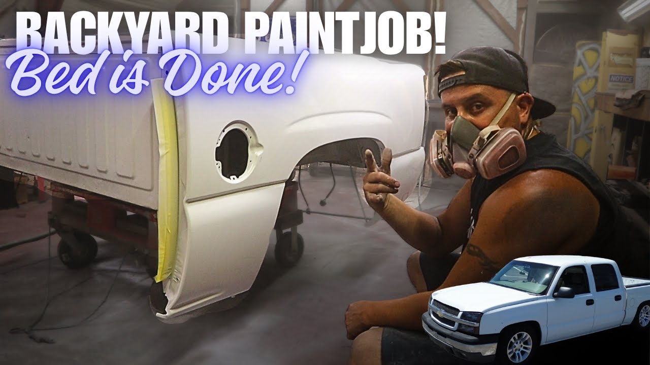Painting My Squatty Silverado! @Home