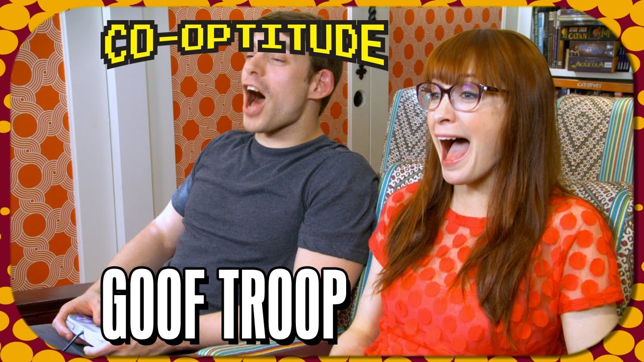 Felicia Day, Ryon Day, and Rat Tails: Co-Optitude Episode 2 - Goof Troop