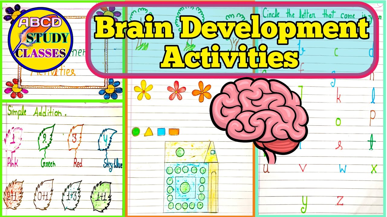 Brain Development Activities for 2 to 5 year / Part#1 / Improve ...