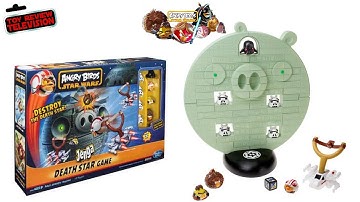 Angry Birds Star Wars Death Star Jenga Game From Hasbro Toy Review Unboxing