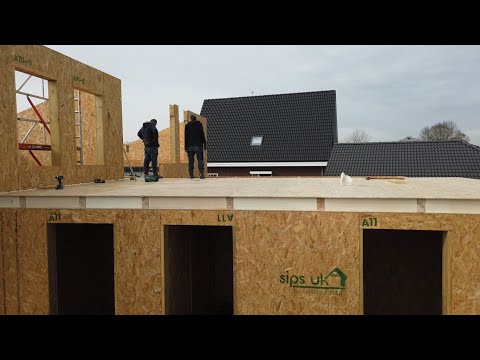 Video: We gebruiken SIP-panelen in het bouwen van huizen