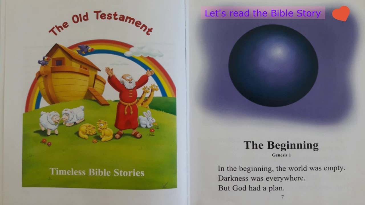 Beginners Bible Lesson 1