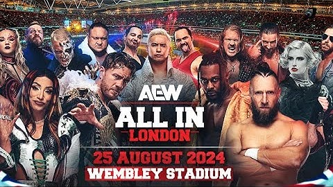 AEW All In London 2024| Vlog
