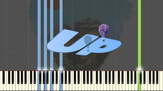 Stuff We Did - Disney Pixar's UP [Piano Tutorial] (Synthesia) Resimi