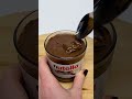 Satisfying Eat Nutella #nutella #asmr