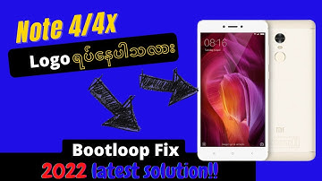 2022 note 4/4x (nikel) bootloop fix solution (no need software/ no need hardware)