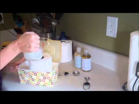 DIY Healthy Homemade Baby Wipes