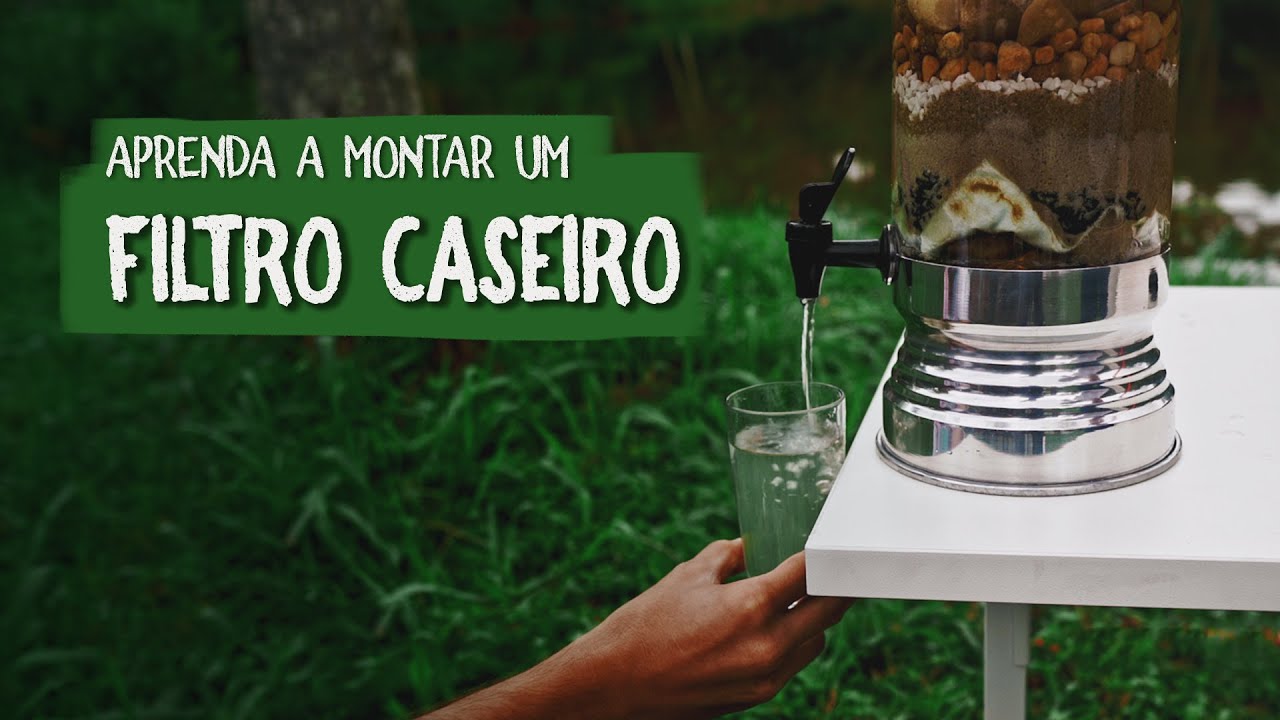 Filtro de Água Caseiro | Como fazer? - YouTube