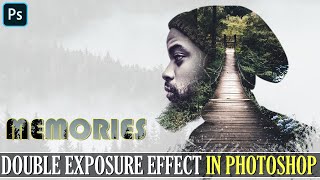 How To Create Double Exposure Effect In Photoshop I Photoshop Tutorial screenshot 5