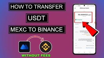 "How to Transfer USDT from MEXC to Binance Without Fees in 2025 🚀💸 | Step-by-Step Guide"