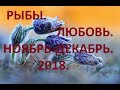 Рыбы. Любовь Ноябрь-Декабрь 2018. 18+