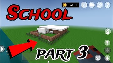 School Part 3 in mini block Craft #kbcraft #survival