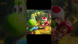 Yoshi vs bowser jr