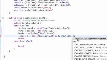 Android Developing Applications Tutorial 47 Passing a String between Activities