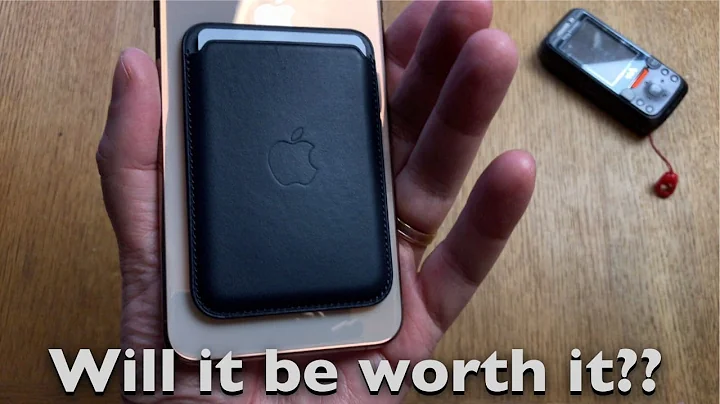 I bought an Apple iPhone Leather Wallet with MagSafe for my iPhone 13 Pro Max