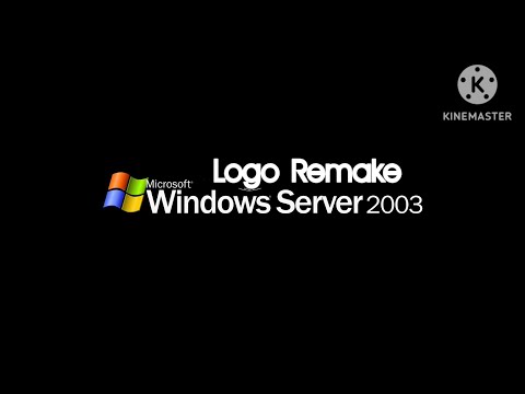 Microsoft Windows server 2003 logo Remake in Kinemaster