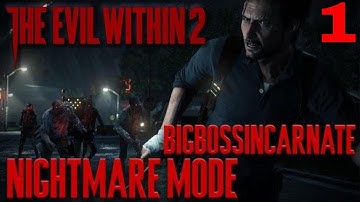 The Evil Within 2 PS4 Pro | Nightmare Difficulty Part 1