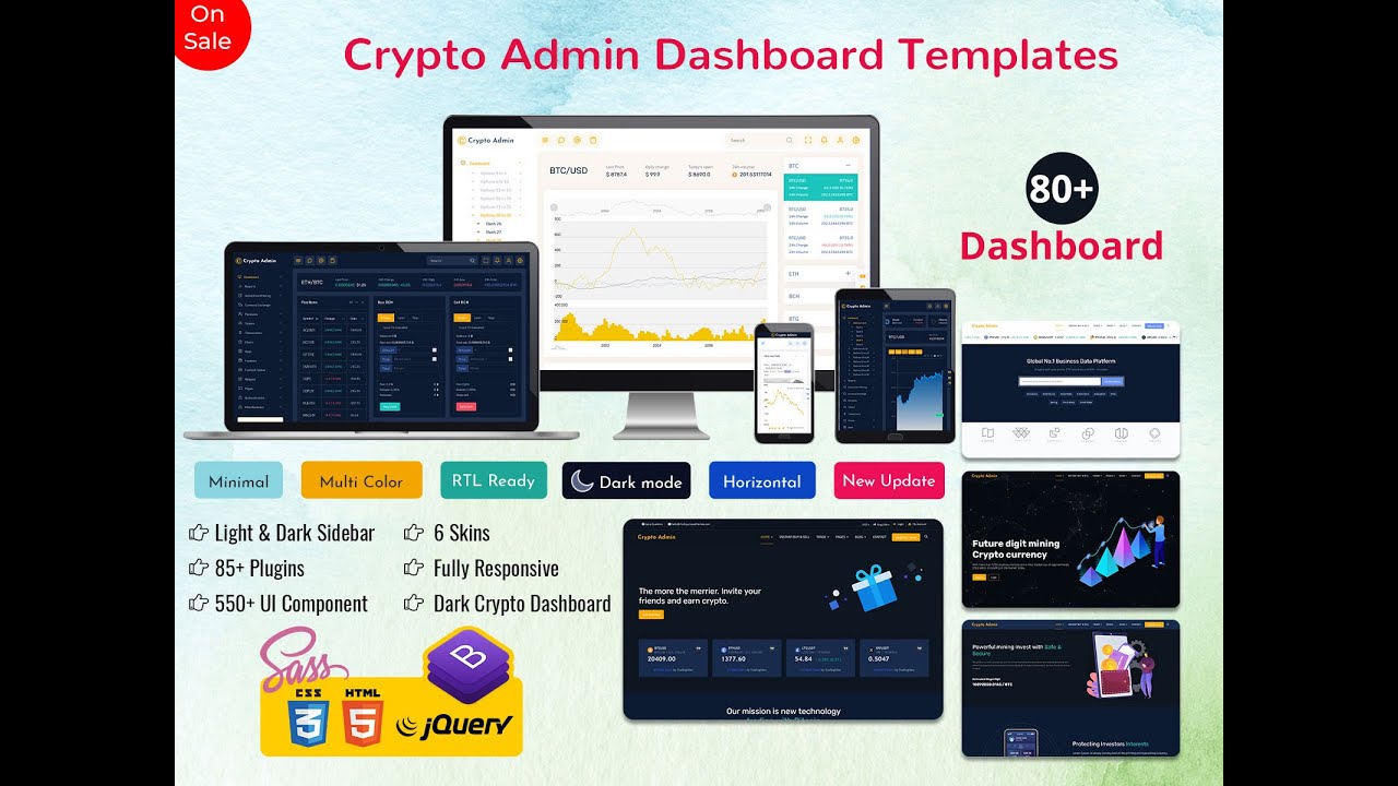 Crypto Wallet Dashboard for Secure Asset Management, Balance Tracking and  Transaction History