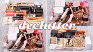 getting rid of my makeup! blush & bronzer *declutter* - vlogmas day 13