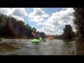 Raftooning and kayaking on Tuscarawas River