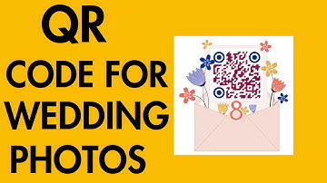 HOW TO CREATE QR CODE FOR WEDDING PHOTOS-STEP BY STEP GUIDE