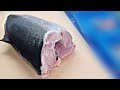 이게 국산 대방어!! 2020년도 감사했습니다.yellowtail, Sliced Raw Fish