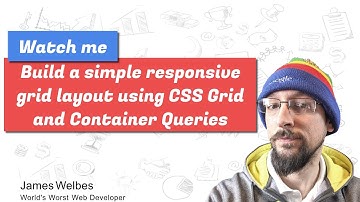 Grid Layout with Container Queries