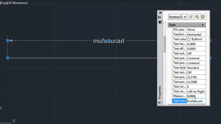 AutoCAD Classes Adding Text in Dimension