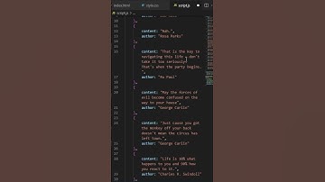 Random Quote Generator using #html #css  #javascript |Source Code On Pin Comment | #shorts #tranding