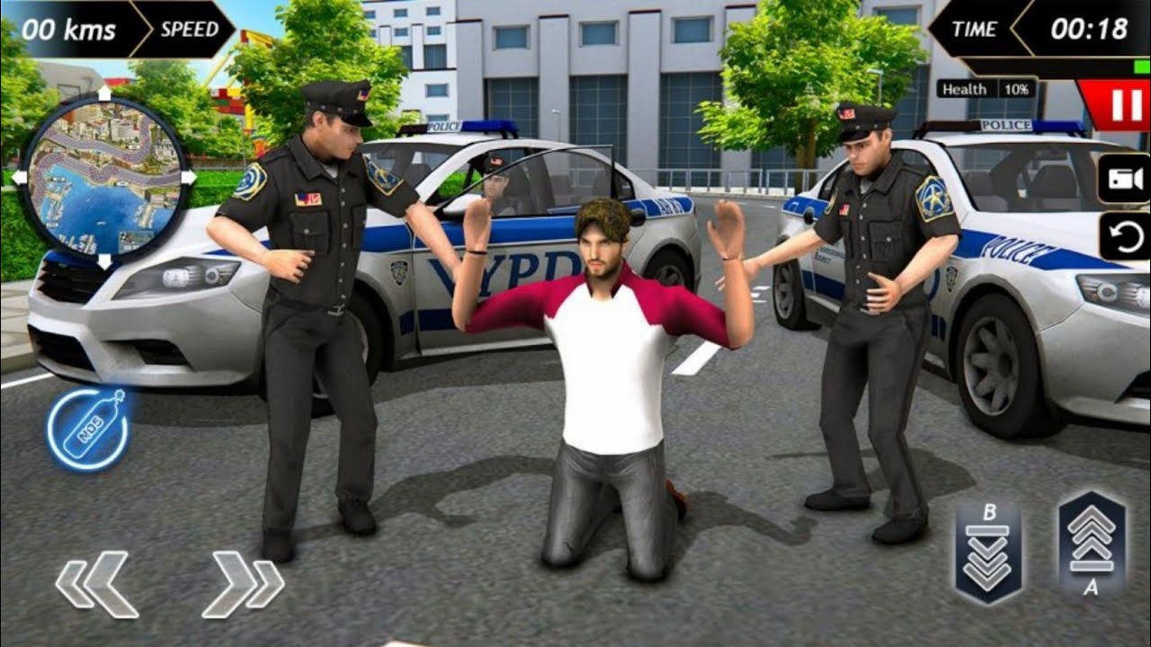 Real Police Car Chase Cop Simulator - Police Car Games