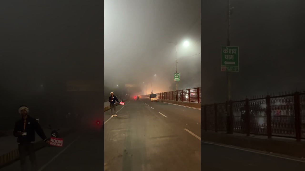 🔴 Погода в Вриндаване в режиме реального времени 18 декабря 2025 года 