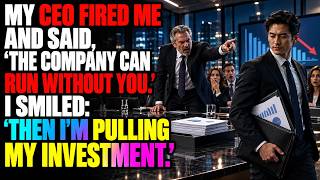 My CEO Fired Me and Said, “The Company Can Run Without You.” I Smiled