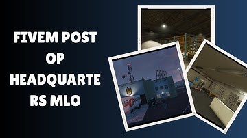 Transform Your FiveM Roleplay with Post OP Headquarters MLO!