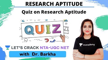 Quiz on Research Aptitude (Menti Session)| Research Aptitude Paper 1 |  NTA-UGC NET |  Dr. Barkha