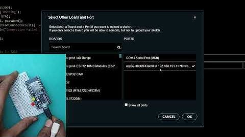ESP32 Over-the-Air (OTA) Updates – The Easiest Way to Upload Code!