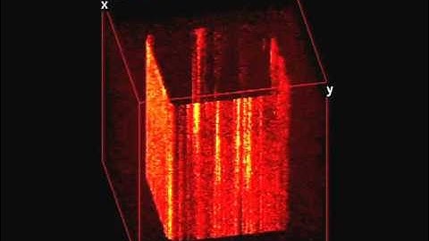 3D of Fluorine video with TOF SIMS