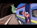 Rat a tat  train bromance comedy dogs  funny animated cartoon shows for kids chotoonz tv