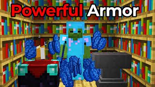 Upgrading To POWERFUL ARMOR in Minecraft... (Best Friends SMP)