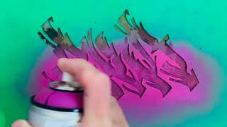 Как сделать трафарет для граффити . От А до Я , пошаговая инструкция