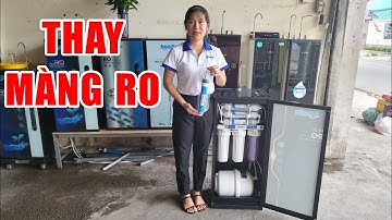 Cách thay màng lọc RO lõi lọc số 4 máy lọc nước dễ hiểu nhất