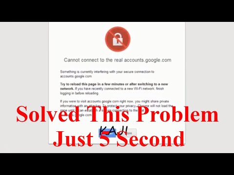 गुगोल क्रोम SSL Error "Cannot Connect To The Real Google" समस्या कसरी हठाउने