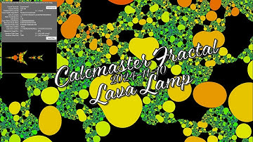 Calcmaster Fractal Animation 2024-11-10  Lava Lamp