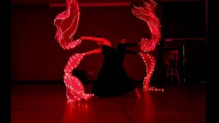Led Fan Veil Show - Led Light Show - taneczny pokaz z wachlarzami Led - PERFECT SHOW - event, gala