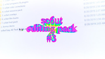 sc6ut Editing Pack #3