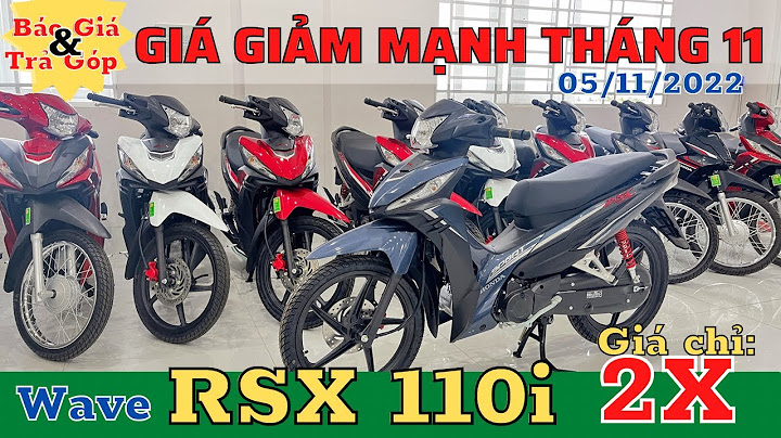 Giá xe máy honda rsx mới nhất