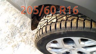 (Часть №2) 205/60 R16 зимние шины Pirelli ICE Zero на Vesta SW Cross