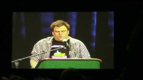 Broken CRT @ PAX 2009 - Ron Gilbert